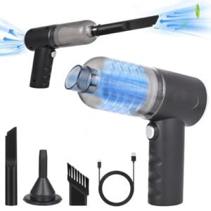 Wireless Car Vacuum Cleaner USB Charging 120mAh Portable Cleaning Appliance Mini Wet and Dry Vacuum Cleaner Household