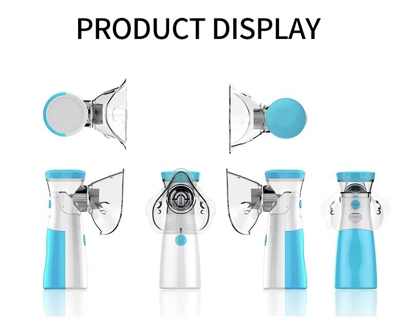 Portable mini mesh nebulizer plug in play cell operated - Image 5
